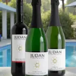 Pack bienvenida con tres botellas JUDAN - nada de alcohol, todo el sabor.