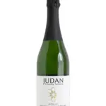 Botella de vino blanco sin alcohol Judan Riesling - nada de alcohol, todo el sabor.